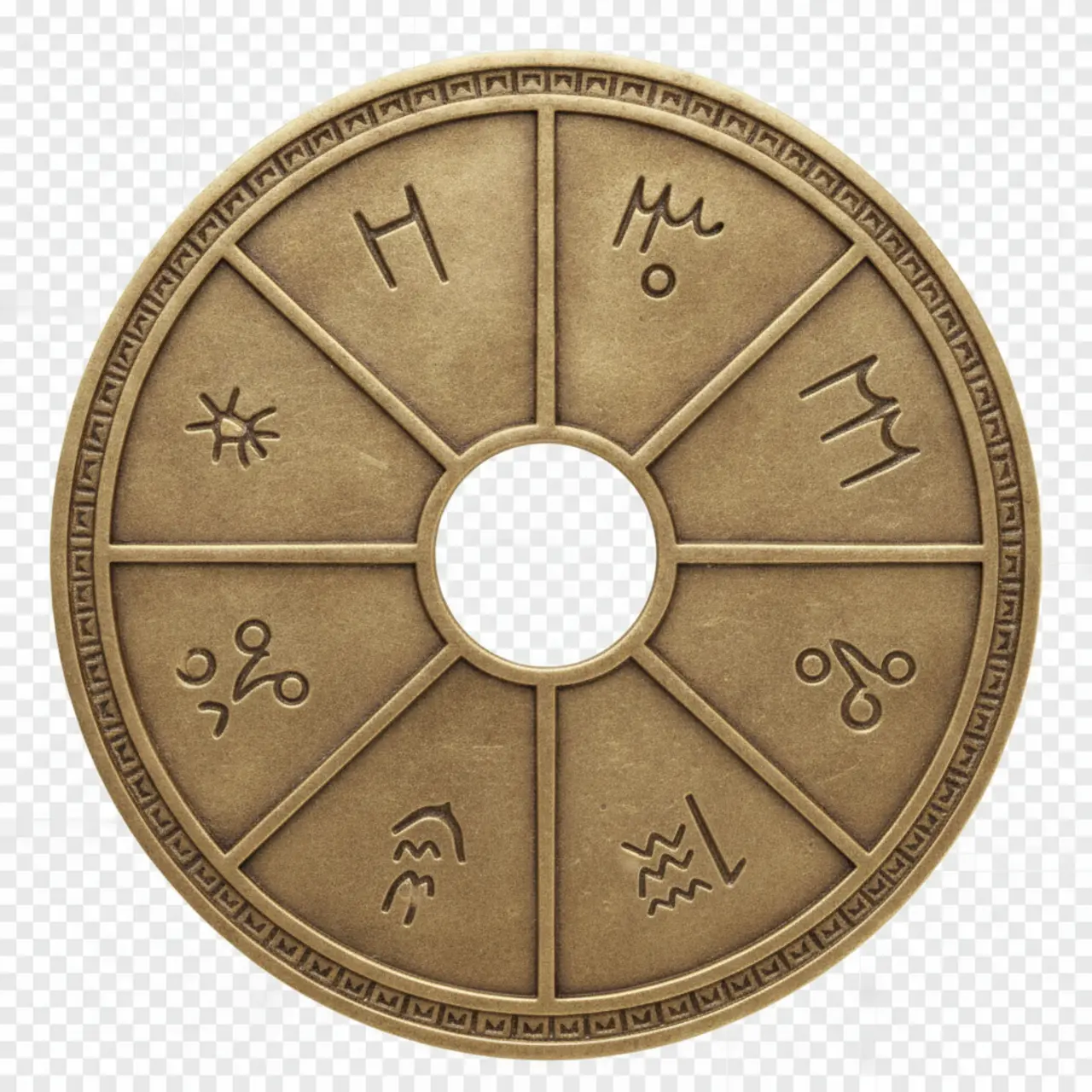 Compass roulette wheel board