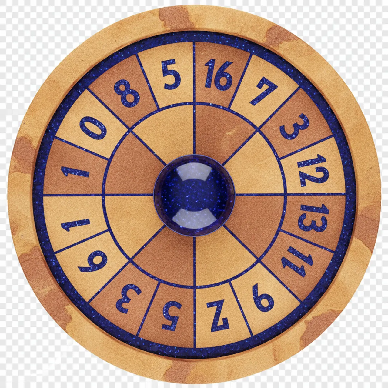 Oasis roulette wheel board